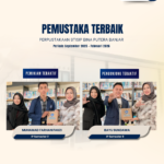 PEMUSTAKA TERBAIK PERPUSTAKAAN STISIP BINA PUTERA BANJAR
